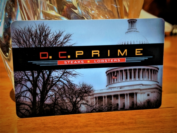 DC Prime gift card