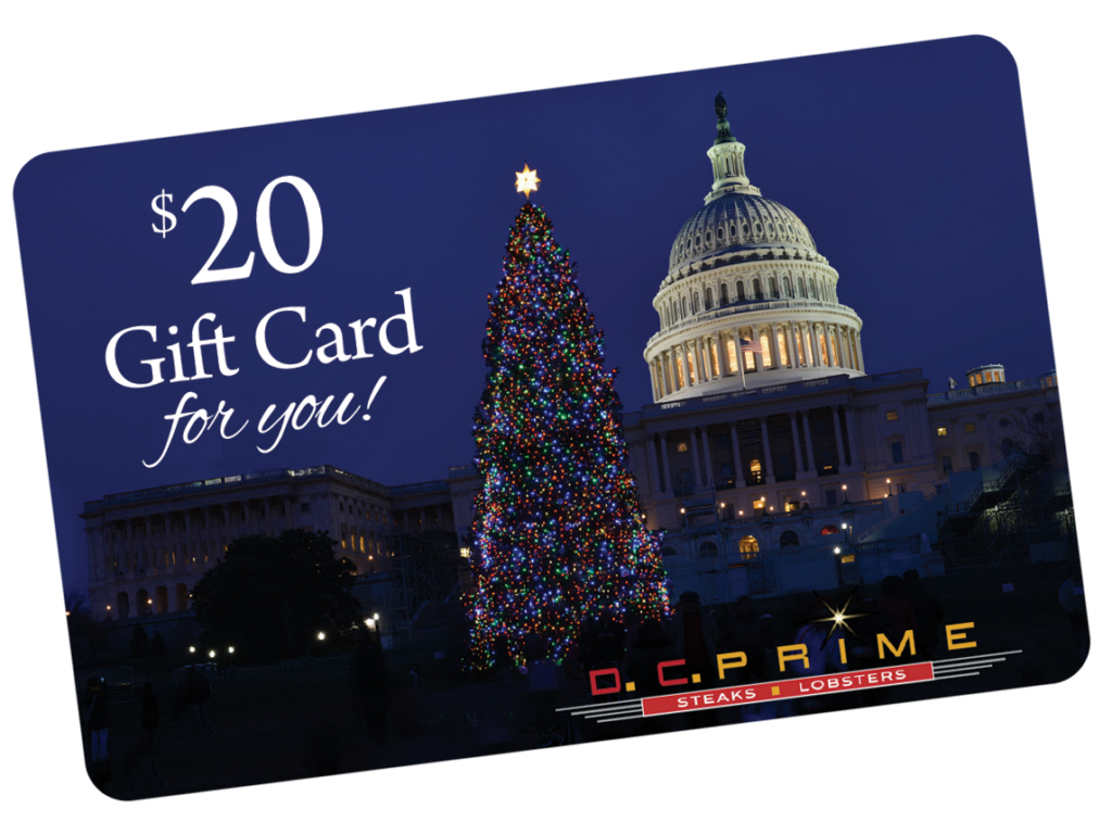 DC Prime gift card