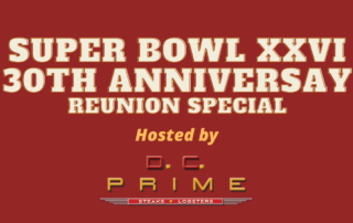 Super Bowl XXVI 30TH ANNIVERSAY