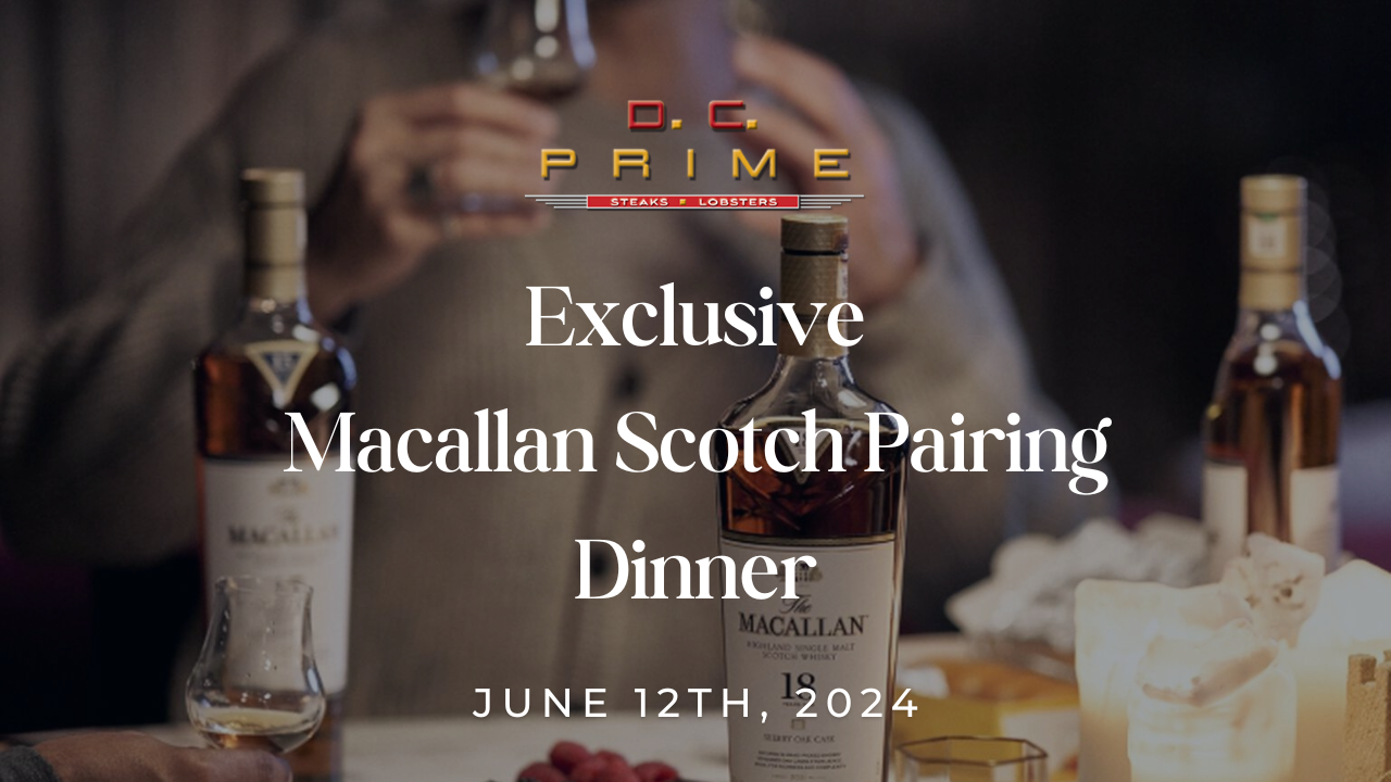 Exclusive Scotch Pairing Dinner at DC Prime