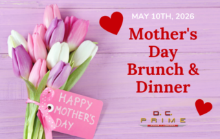 Mothers Day brunch at DC Prime